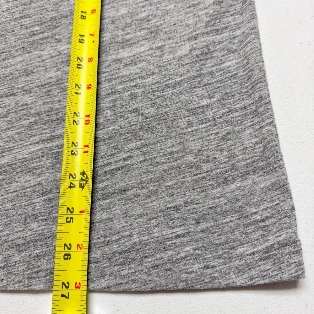 Banana Republic Shirt Mens Large Gray‎ Moisture Wicking Long Sleeve Crewneck Gym